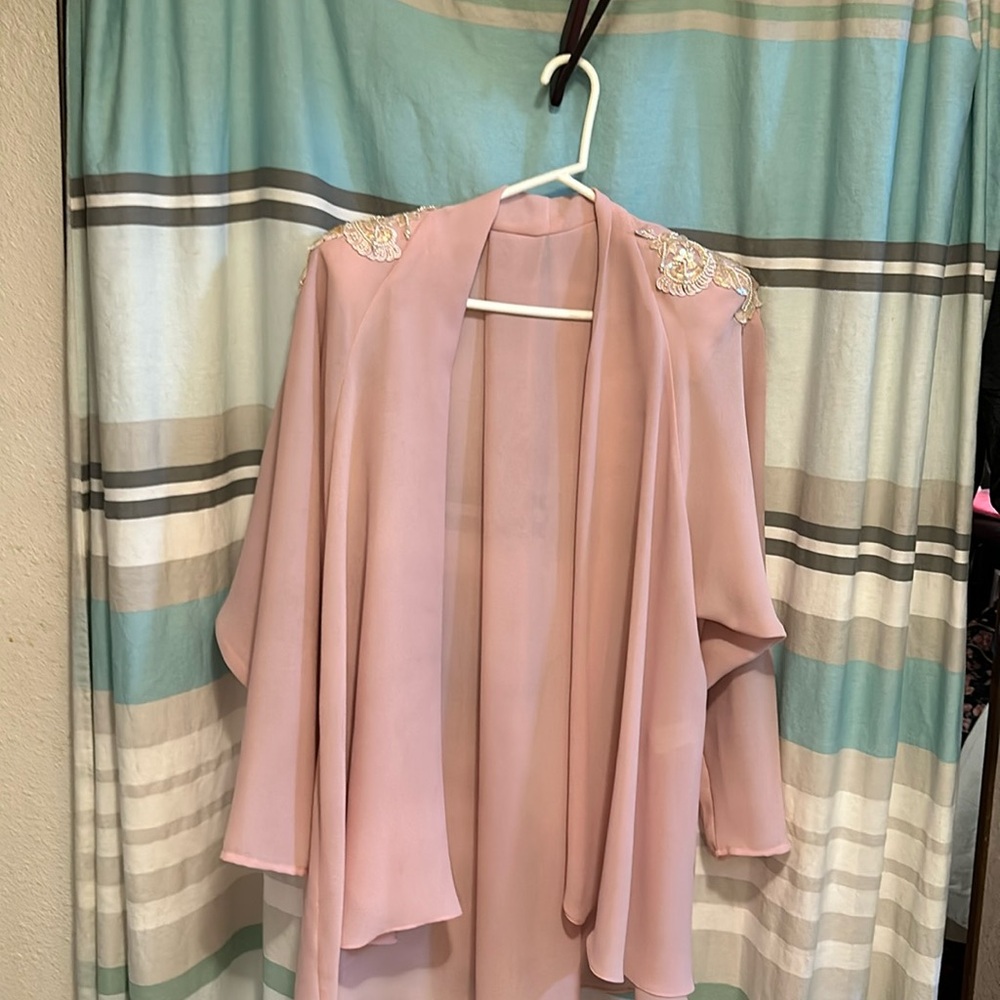 Women’s wedding sheer over jacket